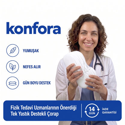 Konfora™ Yazlık Ortopedik Destek Çorabı